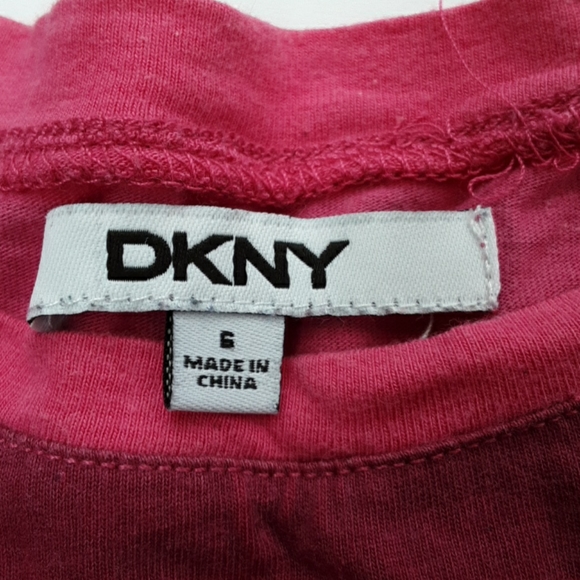 DKNY long sleeve girls Graphic shirt - Picture 3 of 16